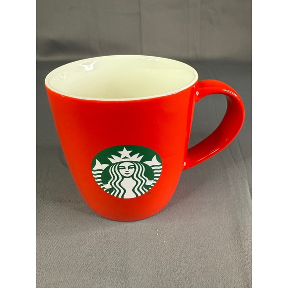 Starbucks Other - Starbucks Red Siren Coffee Mug 11oz Ceramic Cup 2021‎ Holiday Collection AB14